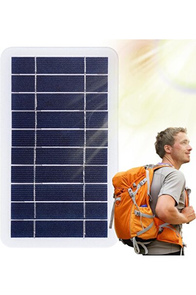 Global Dünya Gümrük 5V 2W Mini Taşınabilir Güneş Paneli USB Çıkışlı Solar Şar...