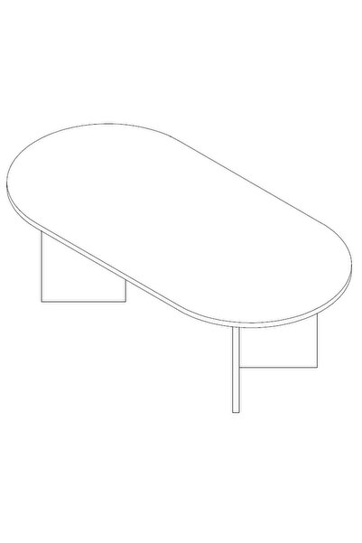 Mourah Home Sable Modern Coffee Table 119cm W - Light Brown M.SH.29166.9