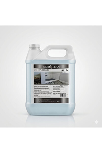 SPARKLEAN مطهر ومنظف أسطح احترافي، 5 لتر، مطهر متعدد الأغراض بقوة صناعية للمط...