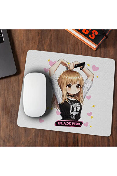 OEM Mousepad BlackPink Lisa Heart Love Kpop