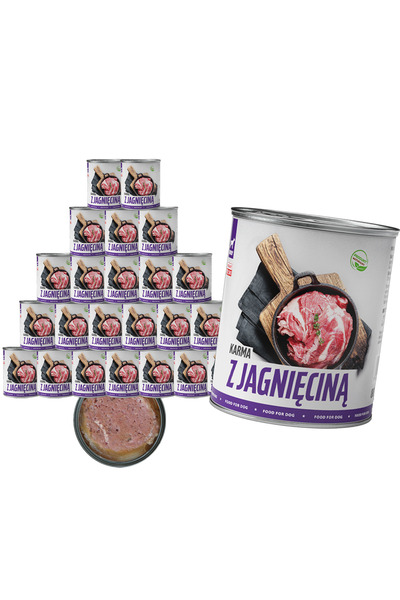 Tuf Tuf Hrană pentru miei - hrană umedă pentru câini - 24x800g