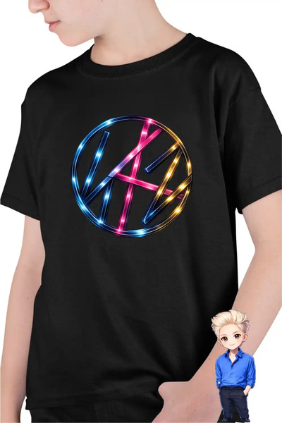 OEM Stray Kids Vibe K-pop Εμπορεύματα Παιδικό Μπλουζάκι για Αγόρια