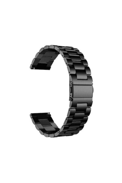OEM Λουράκι από ανοξείδωτο ατσάλι, μαύρο (Xiaomi Watch S1 Active)