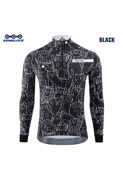 choice2 2XL WIN-002 KEMALOCE Winter Cycling Jackets Men Fleece Long Sleeves H...