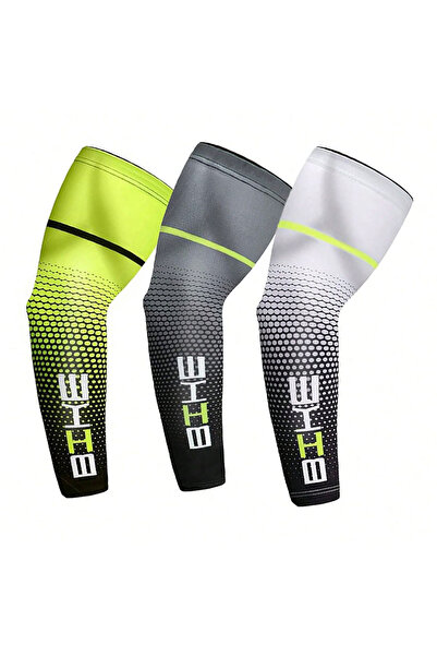 Choice3 3Pairs Mix Color 1/3 Pairs Cool Men Cycling Running Bicycle UV Sun Pr...