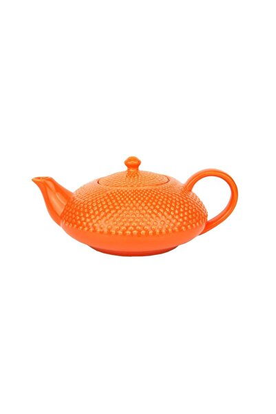 Livada cu Ceai Japanese Porcelain Teapot SHIKOKU Orange 0.7L