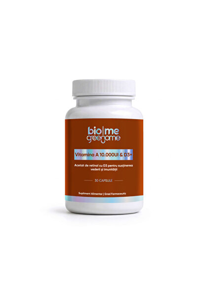 Biome Vitamina A 10.000UI & D3+, 30 capsule