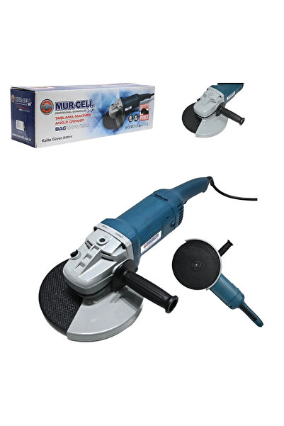 Mur-Cell Büyük Avuç Taşlama Makinesi 2400W Profesyonel Spiral Taş Motoru 230m...