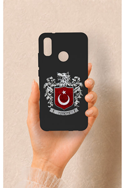 Vip Case Huawei P20 Lite Uyumlu Türk Arma Desenli Silikon Kılıf