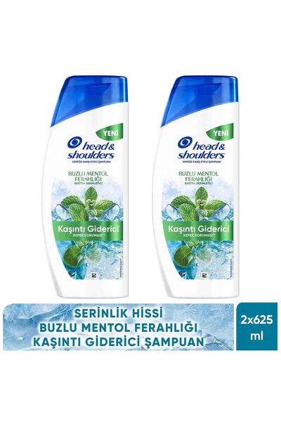 Head & Shoulders Buzlu Menthol Ferahlığı 625ml x2"