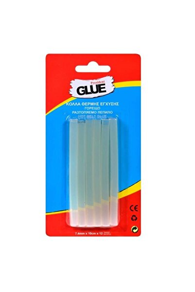 BAMI NETWORK Rezerve baton adeziv termic transparent 7.4x100mm 12 bucati
