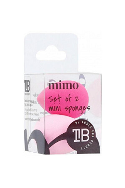 MIMO Set 2 Bureti Mini Roz pentru Machiaj - Makeup Sponge Mini Water Drop Pin...