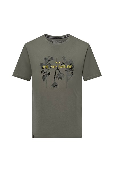 Salewa Τεχνικό μπλουζάκι για άνδρες Eagle Nature-Ανοιχτό πράσινο-46/S