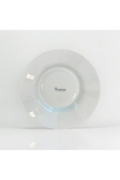 HOMEPRO 8 Inch Soup plate, White Porcelain Soup Bowls, Pasta & Soup plates, M...