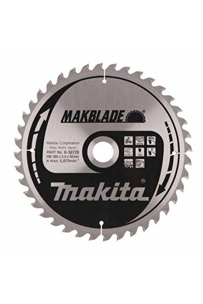 Makita B-3277 Saw Blade 260 x 30 mm Grey/Black