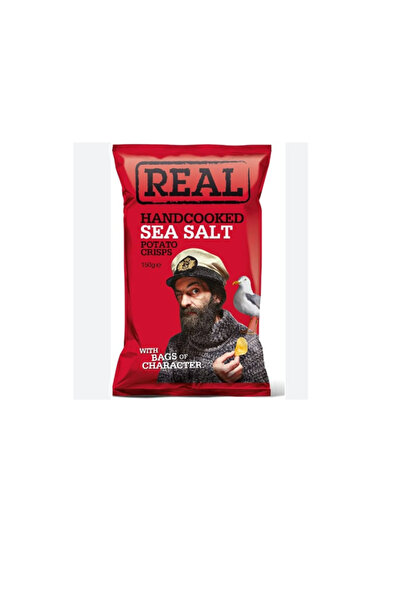REAL Crisps Sea Salt 12x150gms