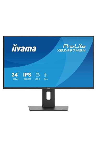 IIYAMA Monitor IPS LED ProLite 23.8" XB2497HSN-B1, Full HD, HDMI, DisplayPort...