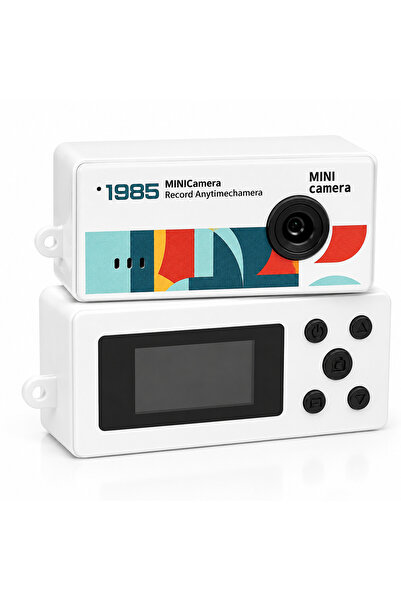 beemen X7 Retro Mini Dijital Kamera Fotoğraf, Video ve Ses Kaydı IPS Ekranlı ...