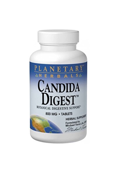 Planetary Herbals Candida Digest, 800 mg, 90 Tablets