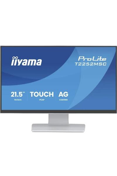 IIYAMA T2252MSC-W2AG Monitor LED IPS de 21.5 ", Full HD, Touchscreen, HDMI, D...