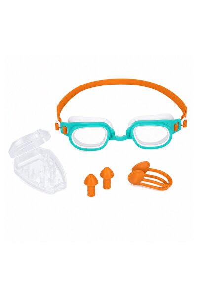 Flippy Set complet pentru inot cu ochelari, dopuri de urechi si clema de nas ...