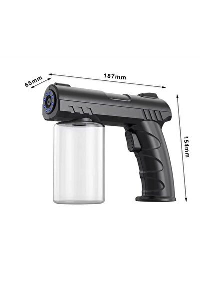 BBOXYGEN BERBER KUAFÖR VE SAÇ BAKIM SU TABANCASI 280 ML NANO MAVİ IŞIKLI
