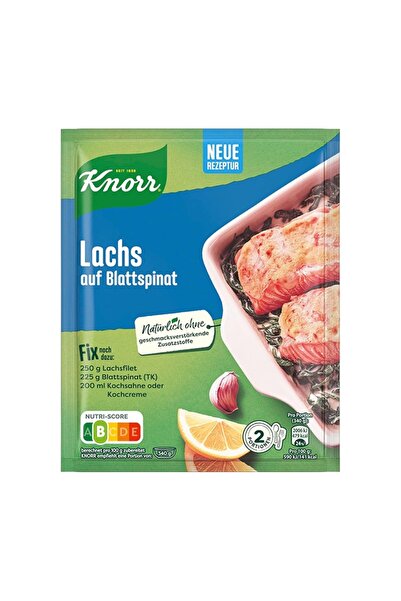 Knorr Fix condimente pentru somon cu spanac 28g