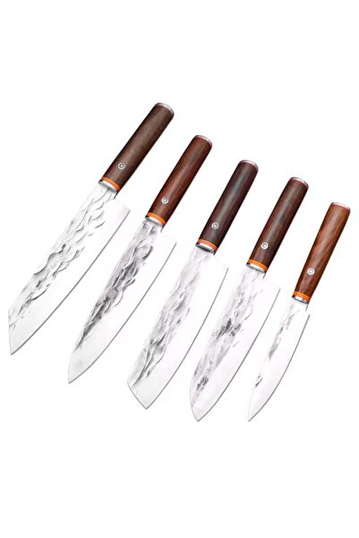 hocho Set 5 cutite profesionale seria Timeless, otel japonez HRC 60 calire ma...
