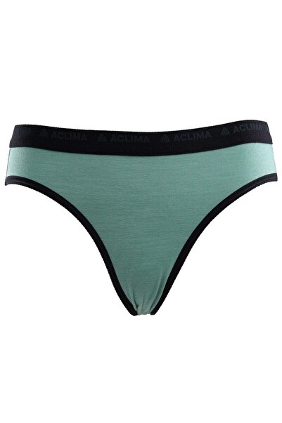 Aclima Boxeri din lână merino pentru femei LightWool-Verde-M