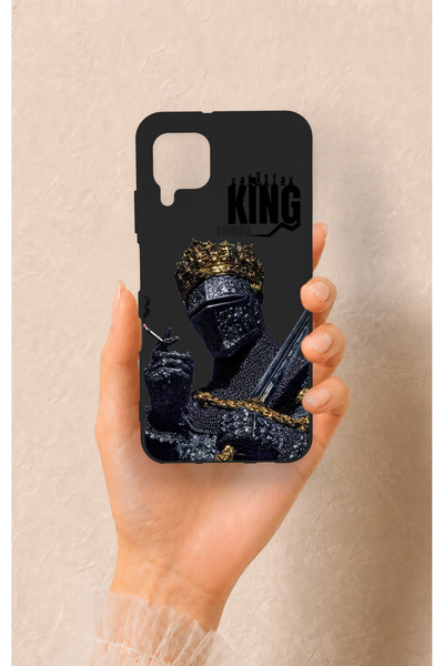 Vip Case Huawei P40 Lite Uyumlu King Desenli Silikon Kılıf