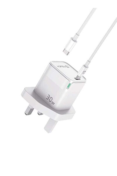 IQ TOUCH GaN Mini 30W USB-C Charger – 30W PD Fast Charging, GaN Tech, Smart C...