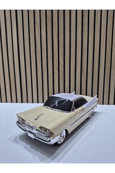 evertoon RT-1950 Bej (Beige) Arabalı Bluetooth Fm-Usb-Tf-Aux Şarjlı Nostaljik...
