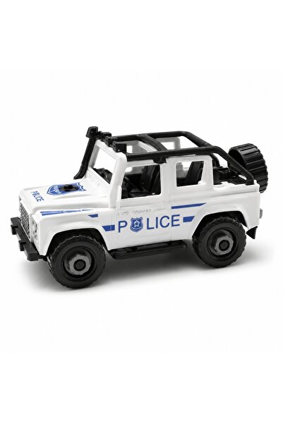 Avaleea Masina De Politie Offroad De Asamblat Pentru Copii, Jucarie DIY Cu Ve...
