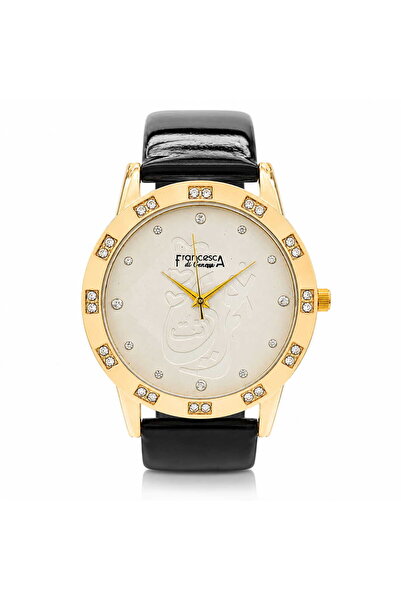 Watch Ceas dama, elegant, Francesca di Geneva, Negru, FF247