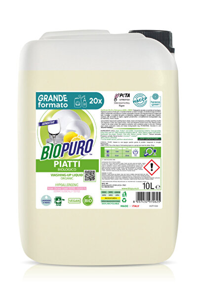 Biopuro Detergent pentru vase hipoalergen 10l