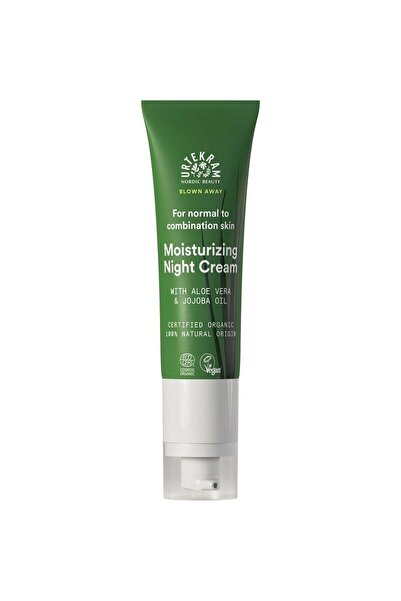 Urtekram Crema racoritoare de noapte cu aloe vera si ulei de jojoba pentru pi...
