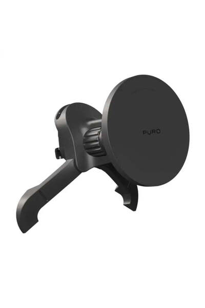 Puro Suport auto reglabil, compatibil cu MagSafe - negru