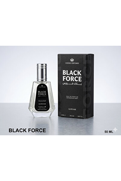 ALREHAB عطر بلاك فورس (Black Force) من الرحاب – 50 مل