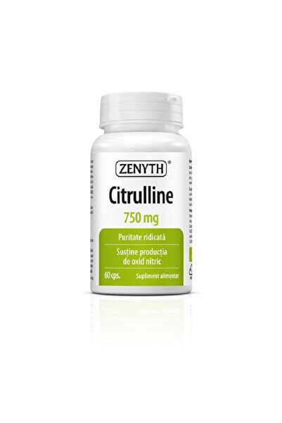 Zenyth Pharmaceuticals Citrulina 750 mg, 60 capsule