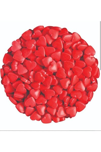 DRGUSTO Small Heart Candy (Sprınkles) Red 250 g