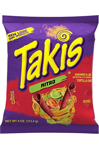 Takis نيترو - هابانيرو لايم 4 أونصة × 20 عبوة