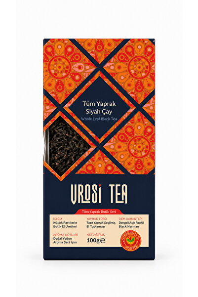 VROSİ TEA Rize Tüm Yaprak Siyah Çay
