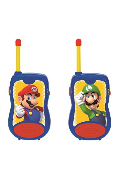 Super mario Set statii walkie-talkie, Lexibook, Super Mario, 120 m