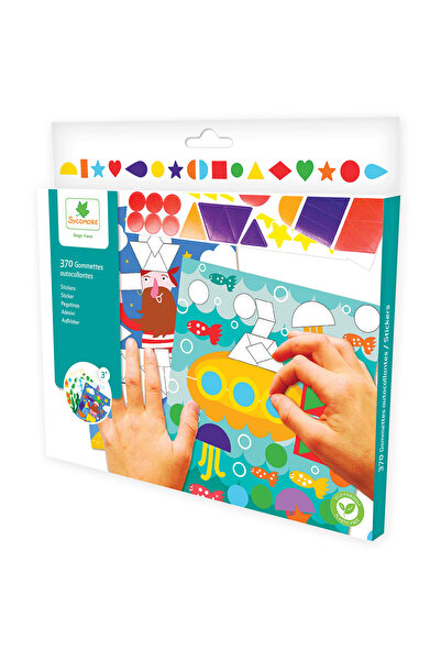 Sycomore Joc de creatie, Sycomore, Autocolante colorate pentru baieti