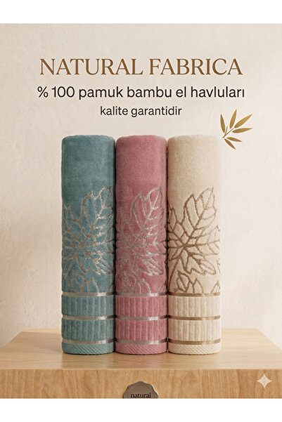 nf natural fabrica 100% bumbac, bambus, cu model CHINA, multicolor, set de 3 ...