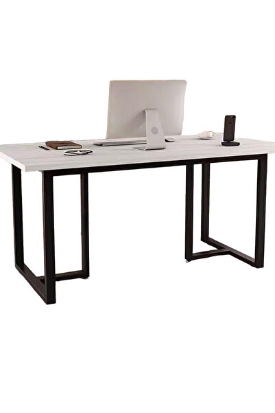 OEM Picioare pentru Birou Masă Metalice Loft 45x30 cm Set 2 Bucăți Loft Negre