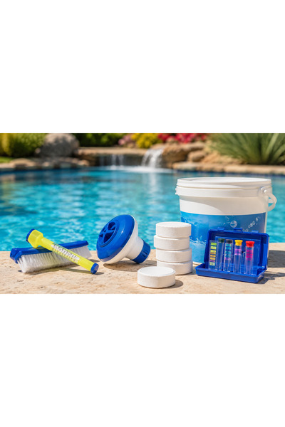 BlueHygiene %90 ‘lık Tablet Klor 5x200 Gr (1 Kg) Yavaş Çözünür Havuz Kloru