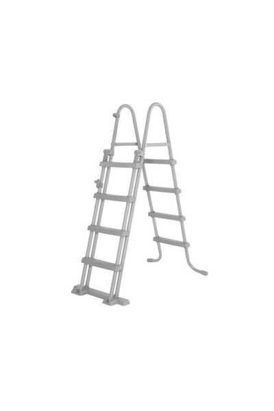 BESTWAY Scara reglabila, pentru piscina, 100 - 122 cm, gri