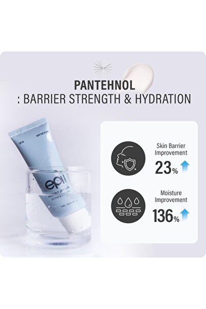 epii Double Up Cream - Ectoin Face Moisturizer with Panthenol & 15% Squalane - Korean Skincare Soothing Barrier Repair Cream for Sensitive Skin Dry Skin Redness & Daily Hydration 50mL