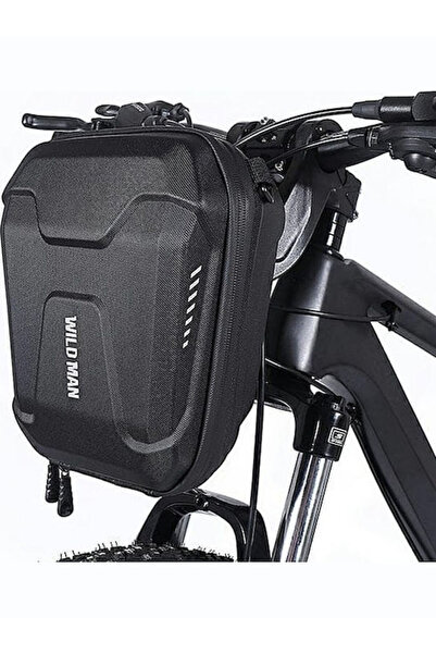 Wildman Gears E8 Τσάντα Τιμονιού Ποδηλάτου Μαύρη GT001159